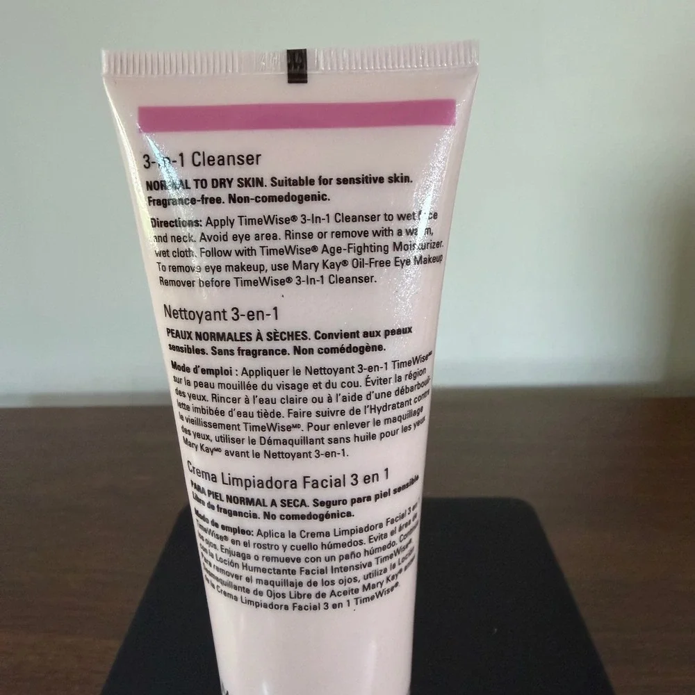 Mary Kay TimeWise 3-in-1 Cleanser Normal to Dry Skin 4.5 oz Fragrance-Free